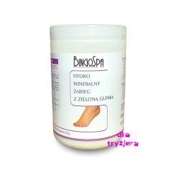 BINGOSPA Hydromineralny zabieg zielona glinka 1kg   